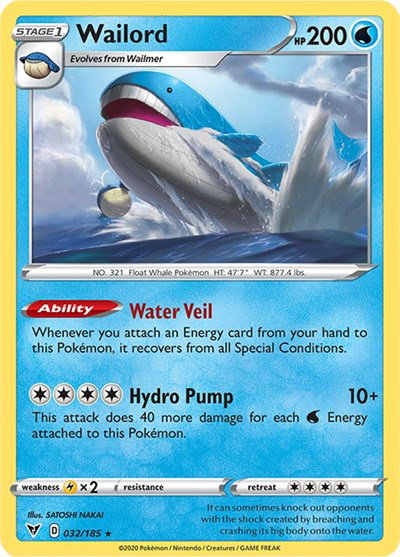 Wailord 032/185 — Vivid Voltage