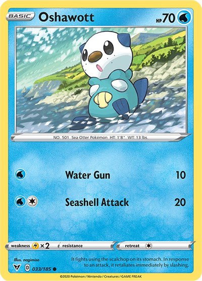 Oshawott 033/185 — Vivid Voltage