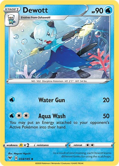 Dewott 034/185 — Vivid Voltage