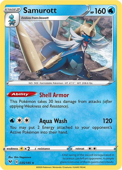 Samurott 035/185 — Vivid Voltage