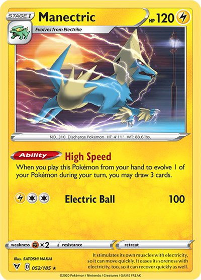 Manectric 052/185 — Vivid Voltage