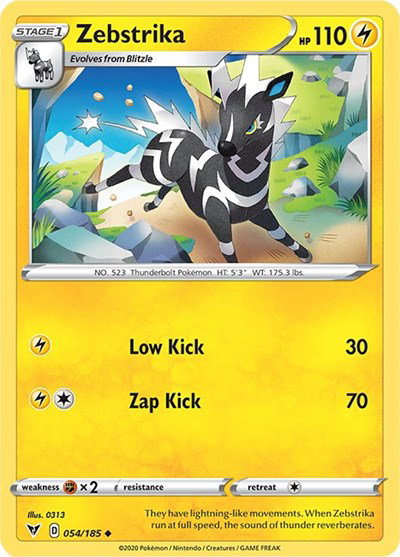 Zebstrika 054/185 — Vivid Voltage