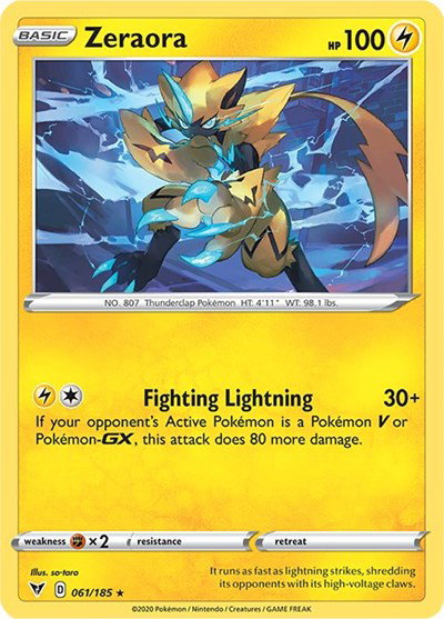 Zeraora 061/185 — Vivid Voltage