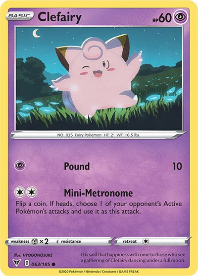 Clefairy 063/185 — Vivid Voltage