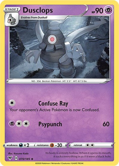 Dusclops 070/185 — Vivid Voltage