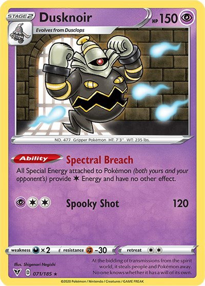 Dusknoir 071/185 — Vivid Voltage
