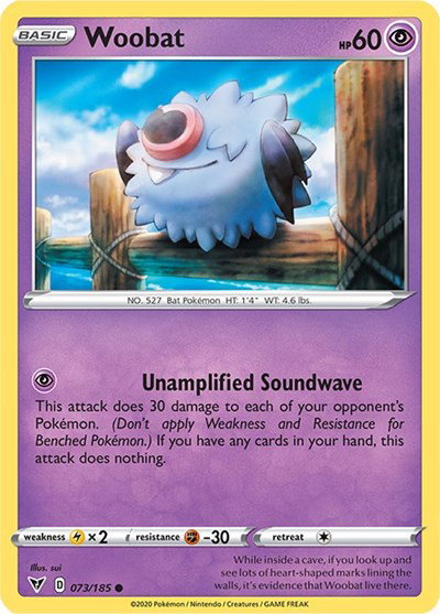Woobat 073/185 — Vivid Voltage