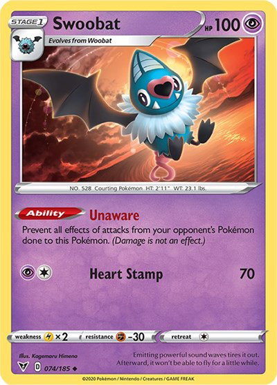 Swoobat 074/185 — Vivid Voltage