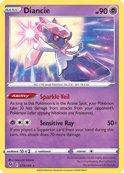 Diancie 079/185 — Vivid Voltage