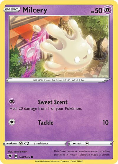 Milcery 080/185 — Vivid Voltage