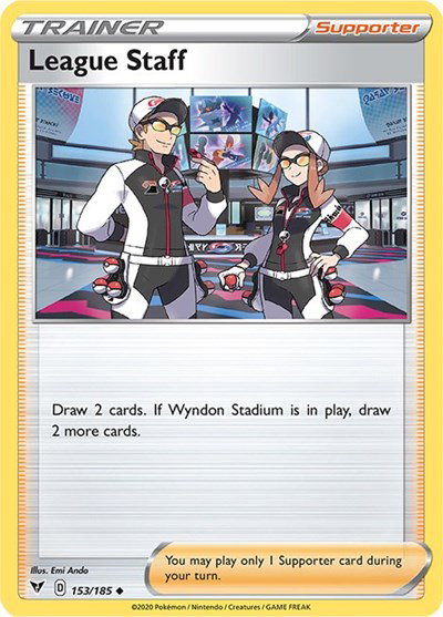 League Staff 153/185 — Vivid Voltage