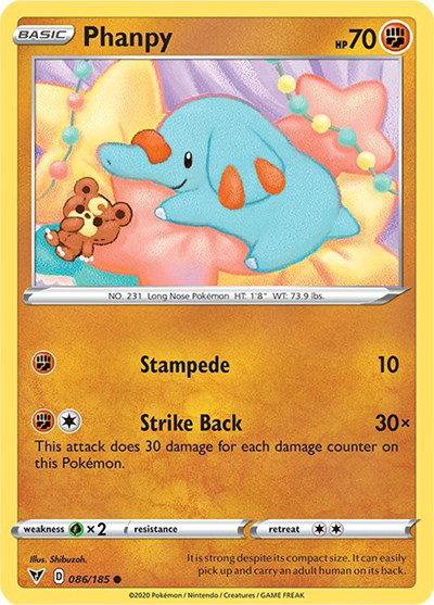 Phanpy 086/185 — Vivid Voltage
