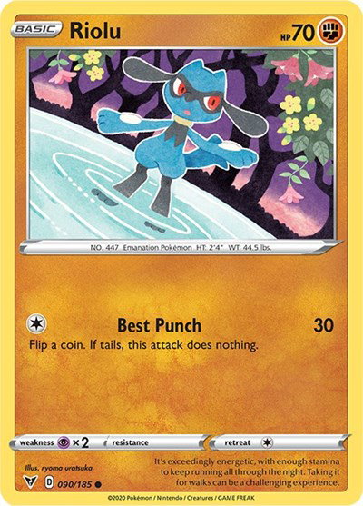 Riolu 090/185 — Vivid Voltage