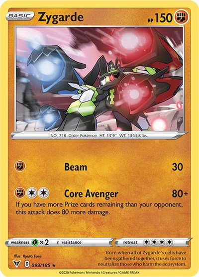 Zygarde 093/185 — Vivid Voltage