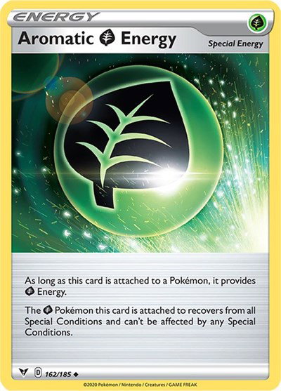 Aromatic Grass Energy 162/185 — Vivid Voltage
