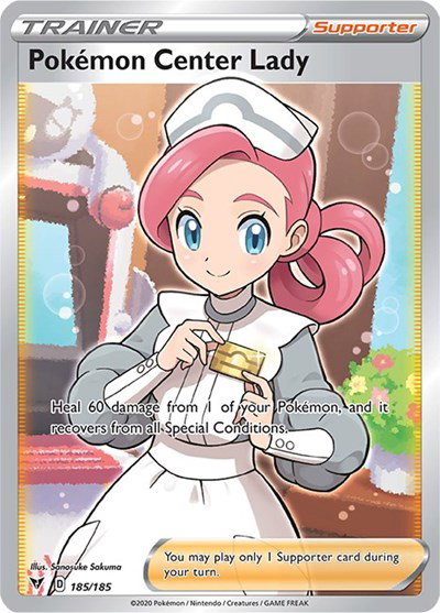 Pokemon Center Lady (Full Art) 