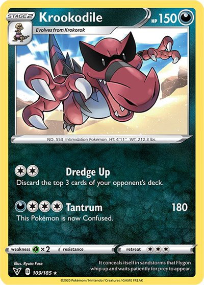 Krookodile 109/185 — Vivid Voltage
