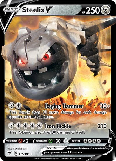 Steelix V 115/185 — Vivid Voltage