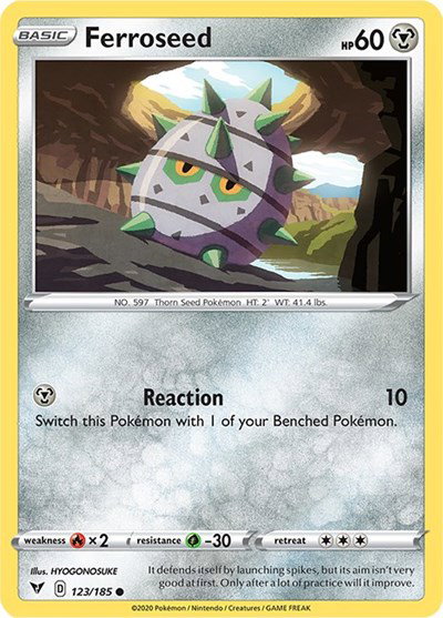 Ferroseed 123/185 — Vivid Voltage