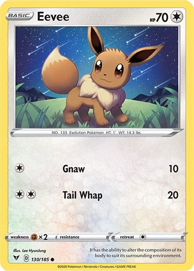 Eevee 130/185 — Vivid Voltage