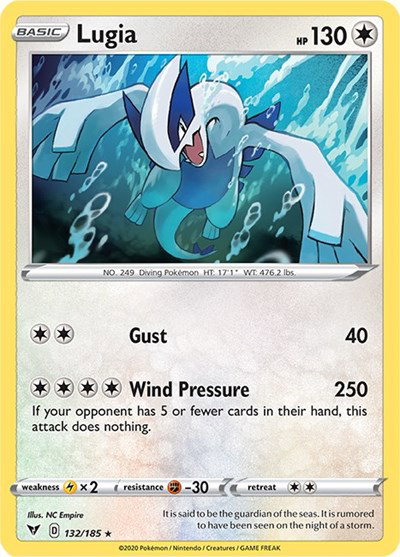 Lugia 132/185 — Vivid Voltage
