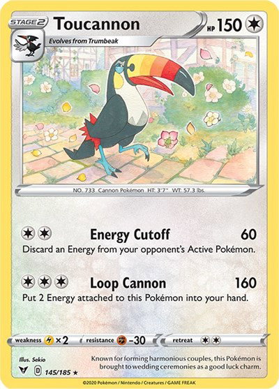 Toucannon 145/185 — Vivid Voltage