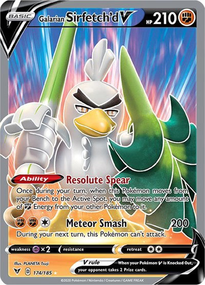 Galarian Sirfetch'd V (Full Art)