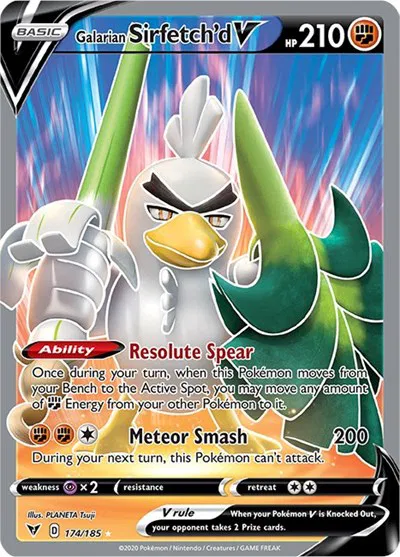 Galarian Sirfetch'd V (Full Art)