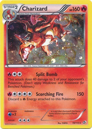 【ARS9】リザードン Charizard 19/113 Cosmos holo Charizard - 19/113 (Cosmos Holo) - 019/113 - Miscellaneous Cards