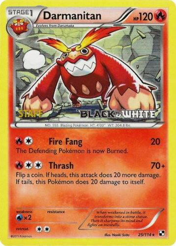 Darmanitan (Staff Prerelease) 