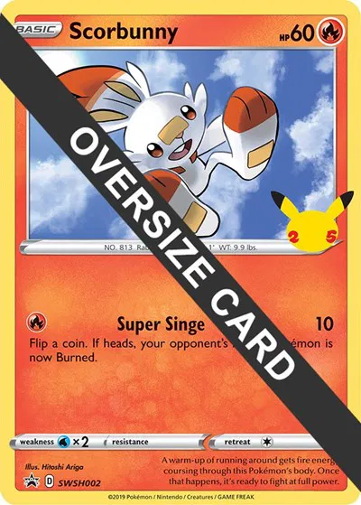 scorbunny pokemon card price - 30/202 - Sword & Shield Fire Fire Headbutt (20) Weakness Water 2 Resistance None None Retreat Cost Scorbunny(MEP 053) First Partner Illustration