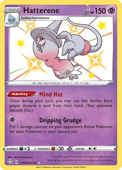 Hatterene SV056/SV122 — Shining Fates: Shiny Vault