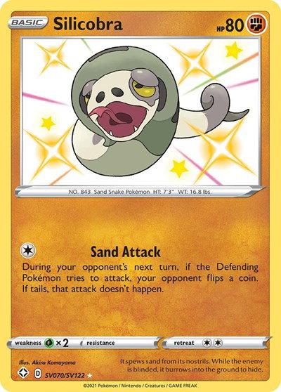 Silicobra SV070/SV122 — Shining Fates: Shiny Vault