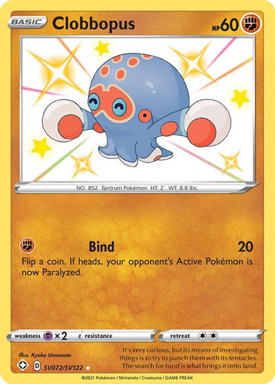 Clobbopus SV072/SV122 — Shining Fates: Shiny Vault