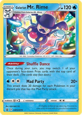 Galarian Mr. Rime SWSH079 — Sword & Shield Promo