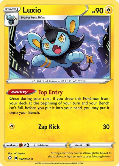 Luxio 032/072 — Shining Fates