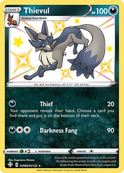 Thievul SV082/SV122 — Shining Fates: Shiny Vault