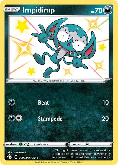 Impidimp SV083/SV122 — Shining Fates: Shiny Vault