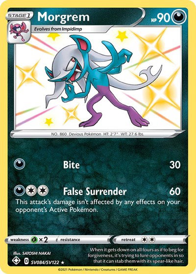 Morgrem SV084/SV122 — Shining Fates: Shiny Vault