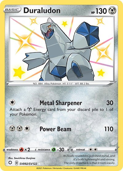 Duraludon SV092/SV122 — Shining Fates: Shiny Vault
