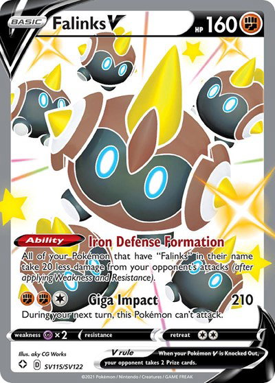 Falinks V SV115/SV122 — Shining Fates: Shiny Vault