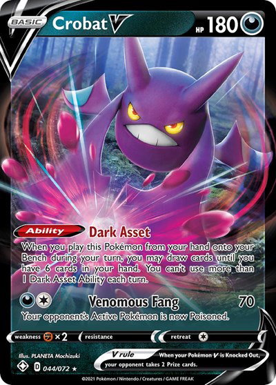 Crobat V 044/072 — Shining Fates