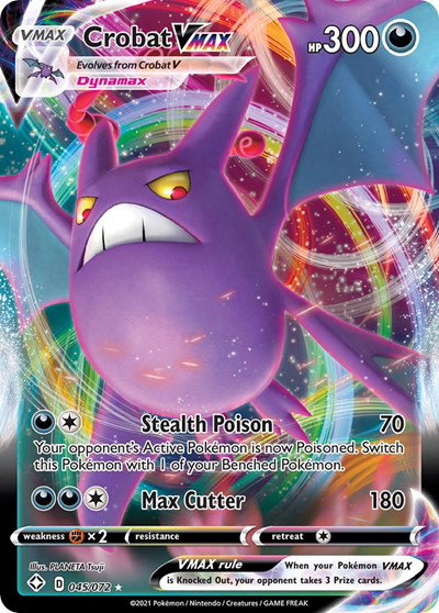 Crobat VMAX 045/072 — Shining Fates