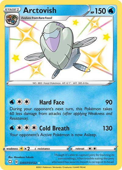 Arctovish SV037/SV122 — Shining Fates: Shiny Vault