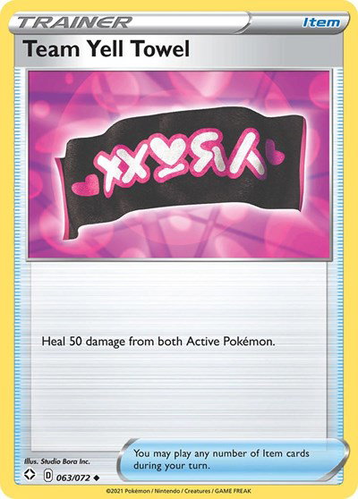 Team Yell Towel 063/072 — Shining Fates