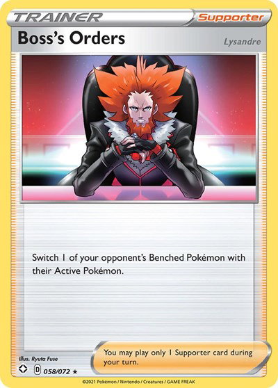Boss's Orders 058/072 — Shining Fates