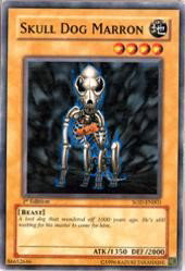 Skull Dog Marron SOD-EN003