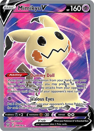 Mimikyu V (Full Art) 148/163 — Battle Styles