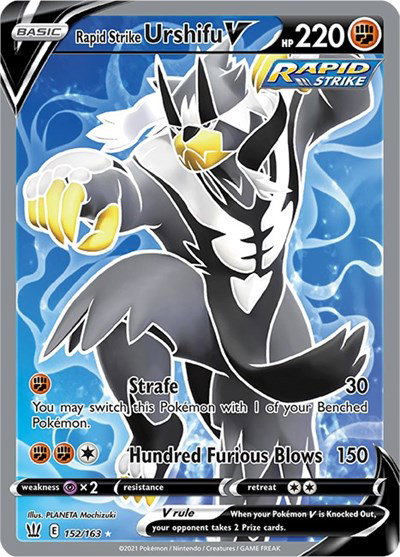 Rapid Strike Urshifu V (Full Art) 152/163 — Battle Styles