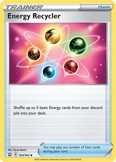 Energy Recycler 124/163 — Battle Styles